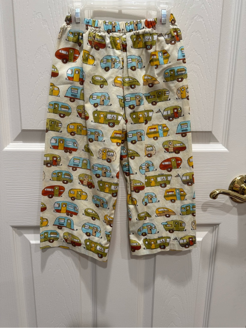 Boys Custom Retro Camper Print Pants size 3T